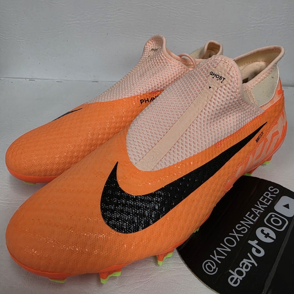 Nike Phantom Gx Academy Df Wc Fg/Mg Guava Ice Orange DZ3481-800 Men's Size 8